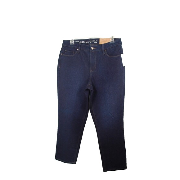 Coldwater Creek Jeans Women's Size 10 Dk Wash Slim Leg Capri Natural Fit NWT - Picture 7 of 7